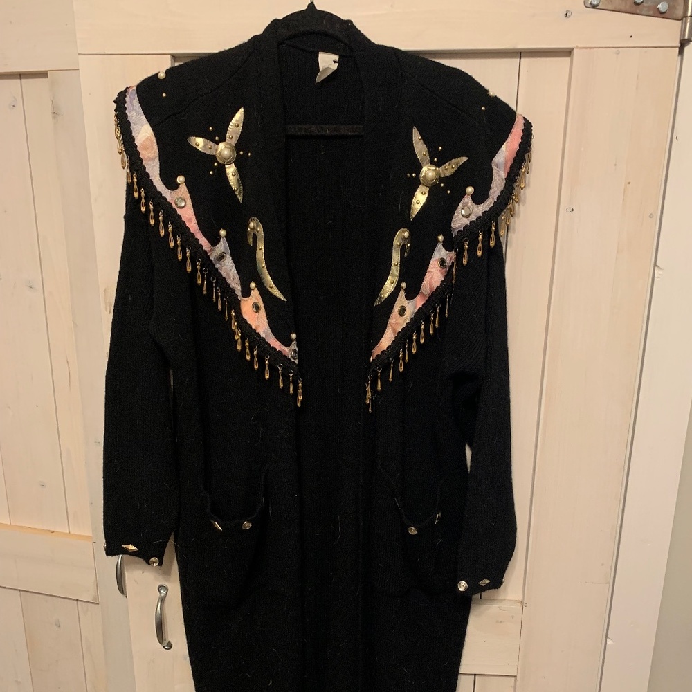 80’s vintage beaded sweater